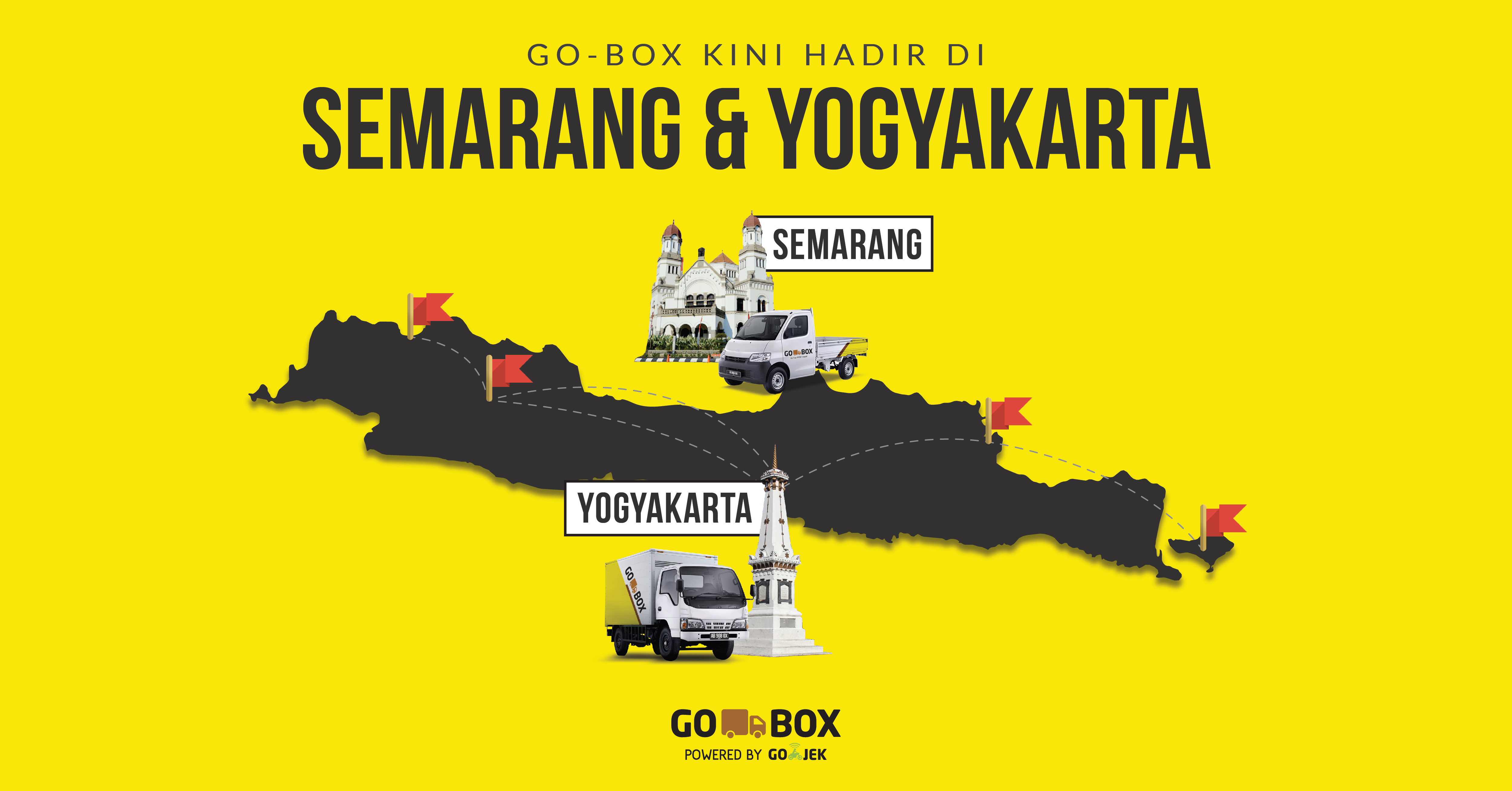 GoBox Ekspansi di kota Yogyakarta & Semarang